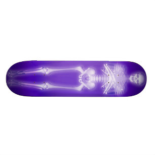 Glöda skelett-: Beställnings- Skateboard Bräda 21,5 Cm