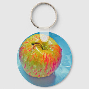 Glödande Apple Nyckelring