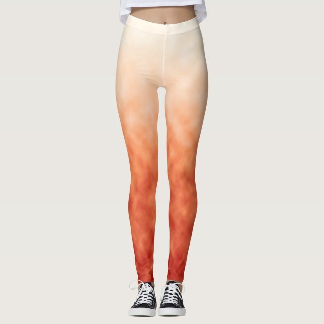 Glödande blomning leggings (Framsida)