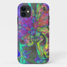 Glödande bristning av färg - kricka & violetta