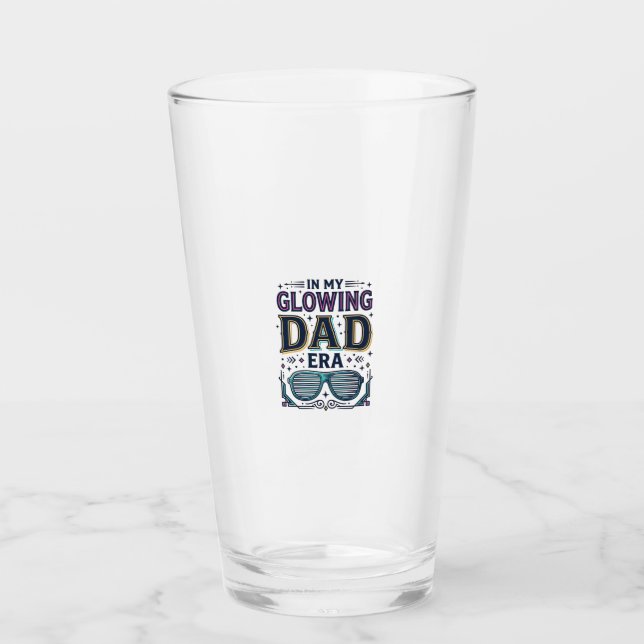 Glödande Dad Era Retro Neon Solglasögon Tröja_1 Glaskopp (Framsida)