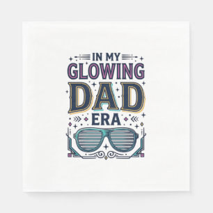 Glödande Dad Era Retro Neon Solglasögon Tröja_1 Pappersservett