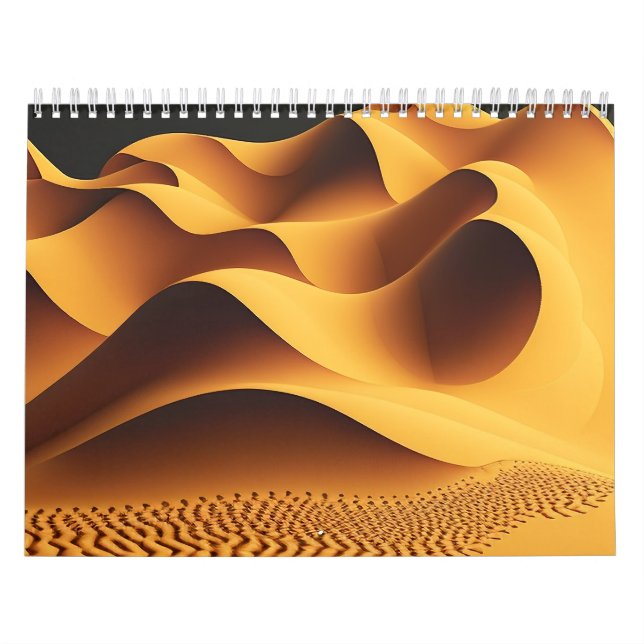 Glödande dalar kalender (Omslag)