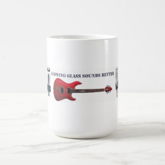 Glödande Glass ljud förbättrar Kaffemugg