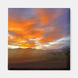 Glödande himmel  magnet