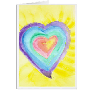 Glödande hjärta OBS kort