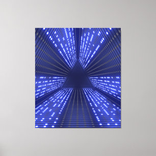 glödande ljus canvastryck