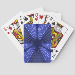 glödande ljus casinokort