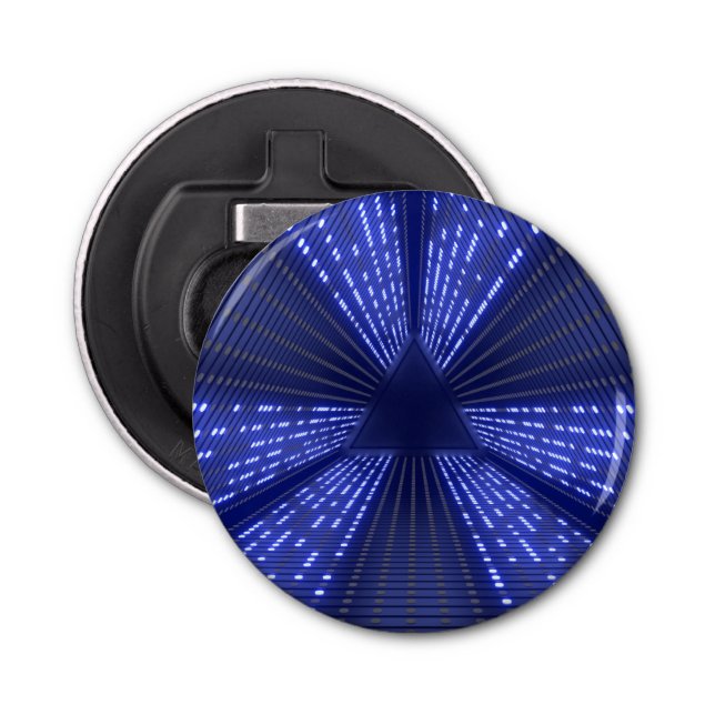 glödande ljus flasköppnare (Framsidan)