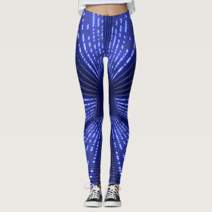 glödande ljus leggings
