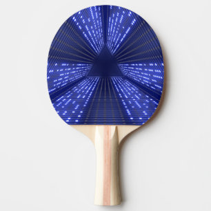 glödande ljus pingisracket