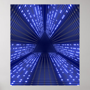 glödande ljus poster