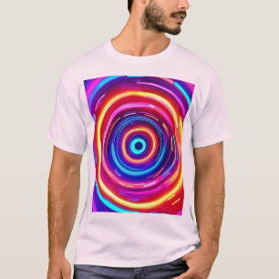 Glödande ljus Vortex T Shirt