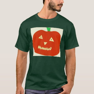 Glödande pumpaskjorta t-shirt