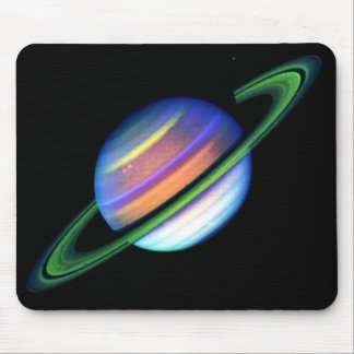 Glödande Saturn Mousepad Musmatta