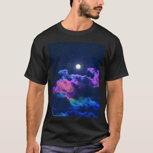 Glödande Tänk Chicago Abstrakt Väsen T Shirt (Framsida)