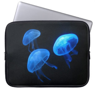 Glödande undervattens- pic-laptop sleeve för manet
