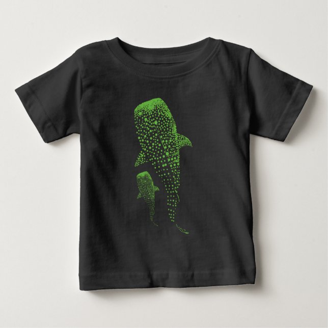Glödande valhajspartikelkonst t shirt (Framsida)