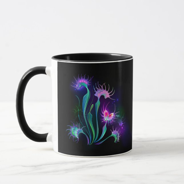 Glödande Venus flugfälla Mugg (Vänster)