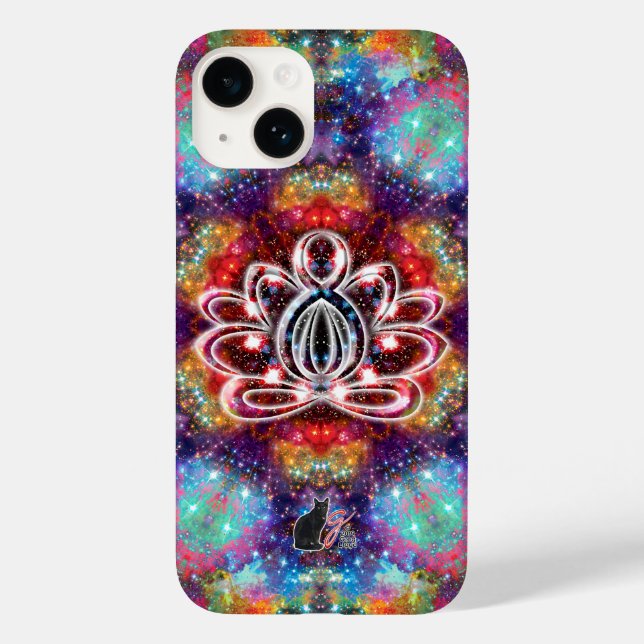 Glödande Zen Lotus (Baksida)
