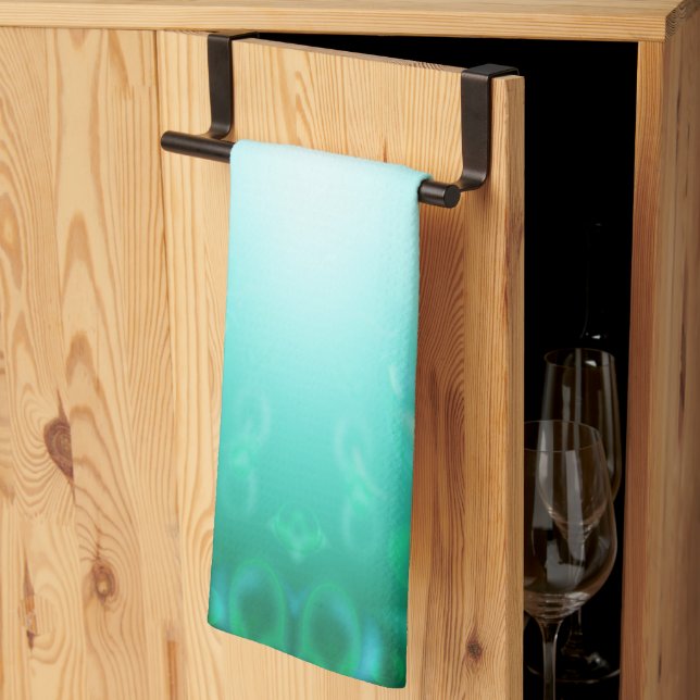 Glödbubblor Kökshandduk (Thirds Fold)