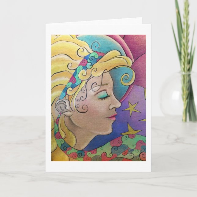 Glödhälsningskort Kort (Framsida)