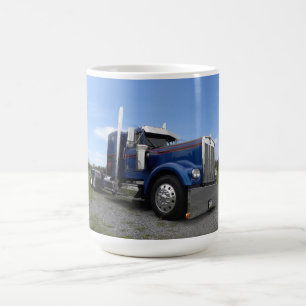 Glödhet & blåttKenworth mugg