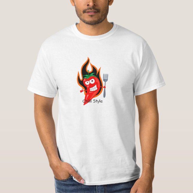 GLÖDHET CHILI T-SHIRT (Framsida)