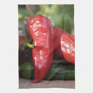 Glödhet Chilipepparkökshandduk Kökshandduk