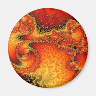 Glödhet Firepit magnet