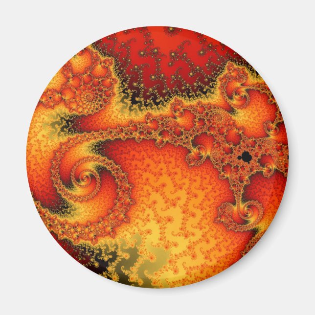 Glödhet Firepit magnet (Framsidan)