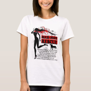 Glödhet räddingskjorta Desgin - den stora T-shirt