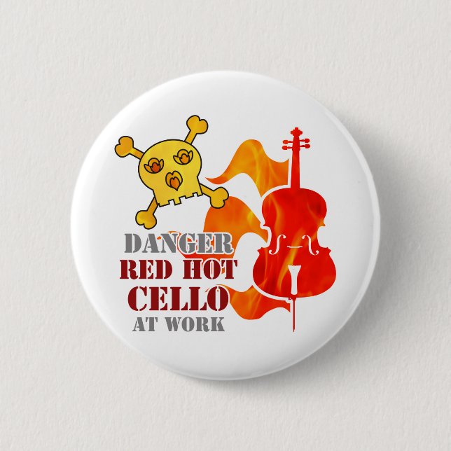 Glödhet violoncell knapp (Framsida)