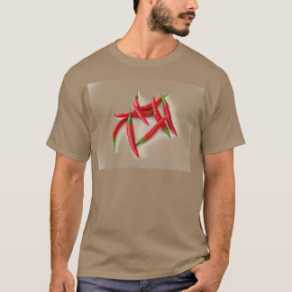 glödheta chilipeppar t-shirt