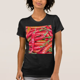 Glödheta chilipeppar t-shirt