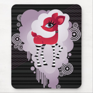 Glödheta Deerie Mousepad Musmatta