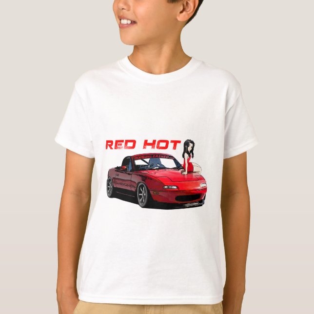 Glödheta Miata MX-5 Tröja (Framsida)