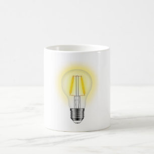 Glödlampa Kaffemugg