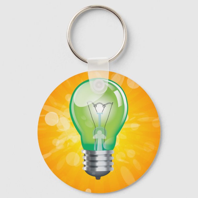 Glödlampa Nyckelring (Framsida)