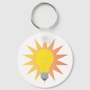 Glödlampa Nyckelring