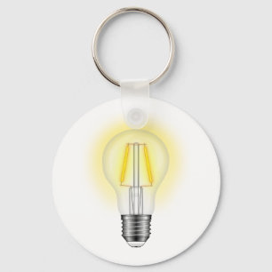 Glödlampa Nyckelring