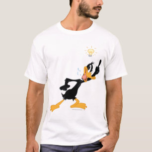 Glödlampa över DAFFY DUCK™s huvud T-shirt