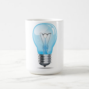 Glödlampslampa Kaffemugg