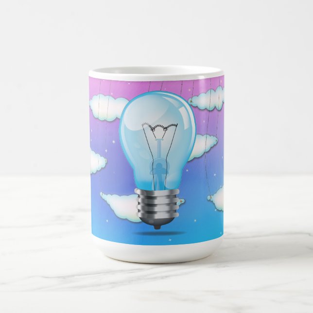 Glödlampslampa Kaffemugg (Center)