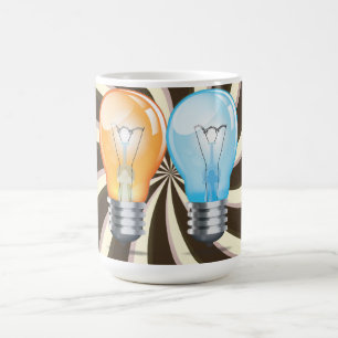 Glödlampslampa Kaffemugg