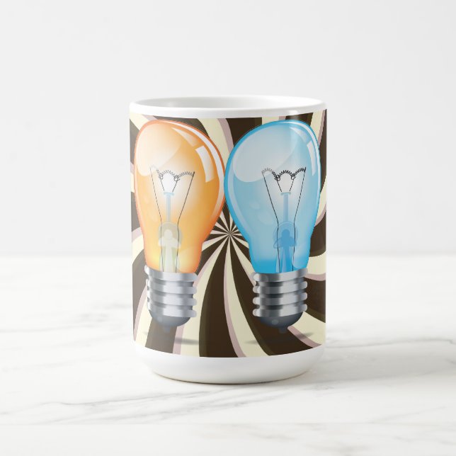 Glödlampslampa Kaffemugg (Center)