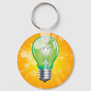 Glödlampslampa Nyckelring