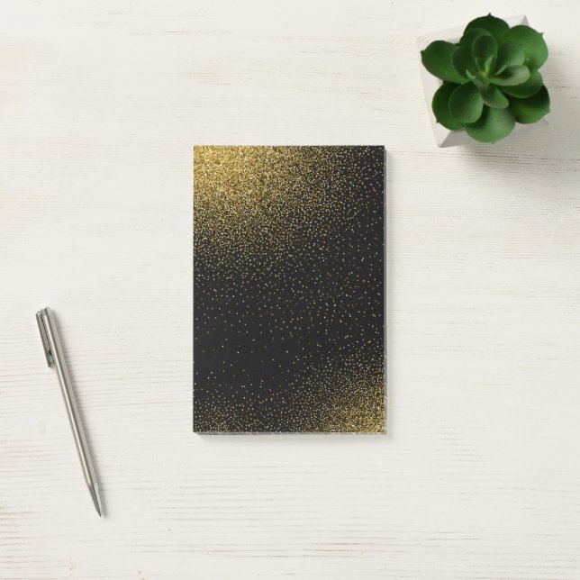 Glödövertoning Mönster 4 Post-it Block (Kontor)