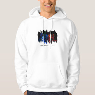 Glödpinnar i mörken sweatshirt