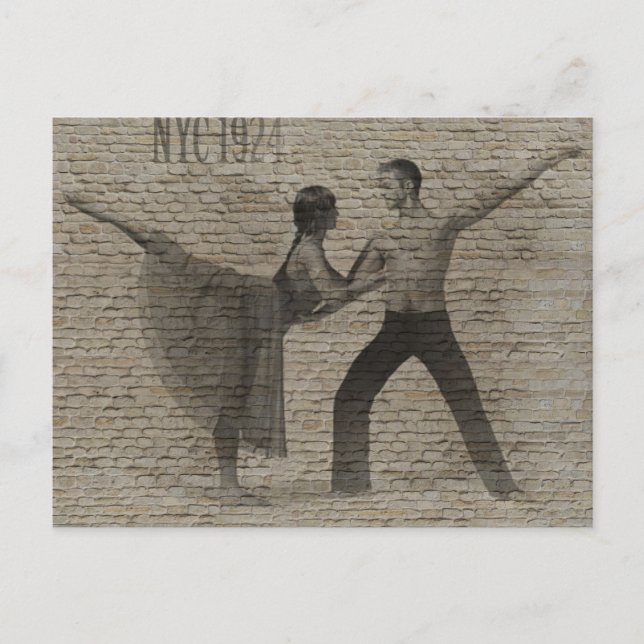 GlöGET Romantik 4 T-Shirt Vykort (Framsida)